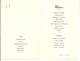Menu  De Fiançailles à Lisle Le 21 Mai 1960 - Dessin D´une Scène D'escarpolette - Double Feuil Et Plié - Nom De L'invité - Menus