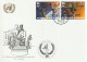 United Nations Exhibition Cards 2007 Sberatel Mi 504-505 World Heritage - Numiphil Mi 482 Flag & 1 Euro Coin - Cartas & Documentos