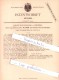 Original Patent - Johann Bartenbacher In Nürnberg , 1882 , Kreiselaufzüge , Sport , Spielzeug , Kreisel !!! - Antikspielzeug