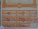 Action 100F 1928 Compagnie Congolaise Du Caoutchouc Societe Anonyme  Titre Coupons - Afrique