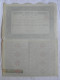 Action 1928 Compagnie Cultures Tropicales En Afrique Tambacounda Senegal Dixieme Part De Beneficiaire Titre Coupons - Afrique