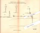 Original Patent - Christian Ammon In Plattling , Niederbayern , 1883 , Stations-Controlle Für Weichen , Eisenbahn !!! - Plattling