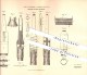 Original Patent - Tobias Günzberg In Kowno / Kaunas , Russland , 1882 , Neuerungen An Pinseln Und Bürsten !!! - Documents Historiques