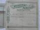 Action Share 1920 CHARRON LIMITED Avec Son Certificat De On Quarter Share Valence Drome Emprunt Titre - Automobile