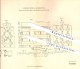 Original Patent - Konrad Huber In Frankenthal , 1882 , Rohrverbindungen Und Rohrkesselsystem , Dampfkessel !!! - Historische Dokumente