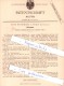 Original Patent - Hans Henriksen In Vejen /  Veien , Dänemark , 1883 , Pfeifenspitze !!! - Dänemark