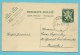 Entier Met Stempel WELKENRAEDT (Oostkanton - Canton De L´est) - Postkarten 1934-1951