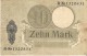 BILLETE DE ALEMANIA DE 10 MARK DEL AÑO 1906 (BANKNOTE-BANK NOTE) - 100 Mark