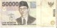 BILLETE DE INDONESIA DE 50000 RUPIAH DEL AÑO 1999  (BANKNOTE) - Indonesia