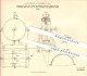 Original Patent - Carl Dörries In Herzberg Am Harz , 1897 , Abdichtung Für Filter, Deren Trommel Aus Mehr Teilen Besteht - Herzberg