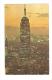 CPSM - USA - New York City  - Empire  State Building At Sunset - 1965. - Empire State Building