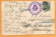 Establishment Sanssouci Kronen Saal Flensburg 1907 Postcard - Flensburg