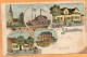 Gruss Aus Sollichau Bahnhof 1900 Postcard - Other & Unclassified
