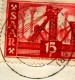 Saarland Mi.N° 329 Auf Standardbrief Als Einzelfrankatur 1.12.58 Gelaufen Von Saarbrücken Nach Rheine /Westfalen - Cartas & Documentos