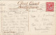 Vintage Sepia Postcard The Gannel Newquay 1927 Cornwall J Salmon Gravure - Newquay
