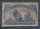 USA 1893. Scott # 233. 4 C  Ultramarine. Columbian Exposition Issue. USED - Usados