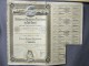 Action Coupon  : Ateliers Maritimes Du Sud Ouest- Ancien établissements Desbats  - Paris Le 7 Janvier 1924 - Banque & Assurance