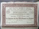 Action Coupon : Agnés - Decoll - Un Dixiéme De Part Bénéficiaire  Au Porteur - Paris  1928 - Banque & Assurance