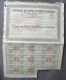 Action Coupon : Compagnie Des Office-Buildings Français -  500 Francs Au Porteur Série B   - Paris  1929 - Banque & Assurance