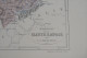 @ ANCIENNE CARTE ETAT MAJOR DEPARTEMENT 74 HAUTE SAVOIE AVANT LA GUERRE 14 PLAN D'ANNECY - Geographische Kaarten