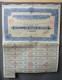 Action Coupon : Anciens établissements Lesage - Ste Hôtelière & Immobilière - Action A .100 Francs  - Paris 1928 - Banque & Assurance