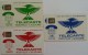 New Caledonia - Set Of 3 - Schlumberger - 25, 80 & 140 Units - Used - Nouvelle-Calédonie