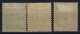 France: 1929 Yv Nr 253 - 255   MH/*  Avec Ch - Unused Stamps