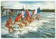 Ski Nautique Sur Le Plan D'eau à Vichy (03- Allier) Vers 1965 - Wasserski