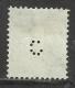 HELVETIA , SUISSE , 25 C , Perforé Perfin : " C " , 1907 - 1917 , N° Y&T 120 - Perfins