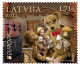 2015 Latvia / Lettonie - Europe CEPT Toys  Doll AND Bear STAMP SET MNH - 2015