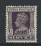 Indian States, Jind 1942 - 1½a Dull Violet Official SGO78 MNH Cat £9 SG2020 - See Full Description Below - Jhind