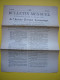 Lot De 4 Bulletin Mensuel De L'institut National Agronomique 1897 Amicale Des Anciens élèves - 1850 - 1899