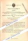 Original Patent - Richard Emde In Garschagen B. Lüttringhausen / Remscheid , 1882 , Bohrer Und Brustleier , Bohrmaschine - Historische Dokumente