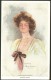 PHILIP BOILEAU VICTORIAN LADY OLD POSTCARD - Boileau, Philip