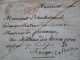 Rare Lettre Cachet PP Rouge Pour Le Château Du Héron. Cachet Lions La Forêt 7/08/1788 + Griffe Linéaire La Perine - 1701-1800: Précurseurs XVIII