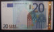 20 EURO R001I4 Germany  Serie X18  Perfect UNC - 20 Euro