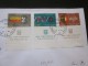 1964   JERUSALEM  ISRAEL FDC First Day Cover Yom A Richon 1er Jour D'émission With TABS N° 251/253  Y &amp; T - Brieven En Documenten