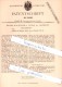 Original Patent - Franz Wächtler In Flöha Bei Chemnitz , 1880 ,  Schlundrohr !!! - Floeha