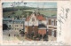Gruss Aus OLBERNHAU Erzgebirge Bahnhofstrasse Mit Postamt 6.11.1901 Gelaufen - Olbernhau
