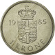 Monnaie, Danemark, Margrethe II, Krone, 1985, SUP, Copper-nickel, KM:862.3 - Denmark