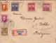 TCHECOSLOVAQUIE - LETTRE RECOMMANDEE DE PRAHA LE 23-6-1926 - SUPERBE AFFRANCHISSEMENT RECTO-VERSO. - Briefe U. Dokumente