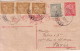 INDE PORTUGUAISE - ENTIER POSTAL AVEC COMPLEMENT  DE NOVA GOA LE 24-5-1938. - Portugiesisch-Indien