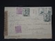 ESPAGNE- LETTRE . DE BARCELONE POUR LA FRANCE  AVEC CENSURE MILITAIRE  1940   LOT P3441 - Nationalists Censor Marks