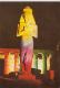 16896- LUXOR- PINUTEM PHRAO AND HIS WIFE STATUES, BY NIGHT - Louxor