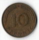 ALLEMAGNE  -  10 Pfennig 1971 G  (12) - 10 Pfennig