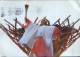 Japan - Postcard Circulated In 1998  - Olympic Flamme - 2/scans - Jeux Olympiques