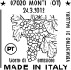 ITALIA - 2012 - Usato - Made In Italy: Vini DOCG -  0,60 € • Vermentino Di Gallura - 2011-20: Usati