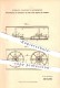 Original Patent - Hermann Graening In Rathenow , 1895 , Wasserfahrzeug Mit Luftkammern Im Boden !!! - Rathenow