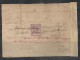 British India-1893-Receipt/Bill- Calcutta Court Of Small Causes With Victoria One Anna Revenue #A6 - Other & Unclassified