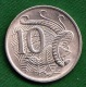 1 PIECE AUSTRALIE COMMONWEALTH OF AUSTRALIA ANGLETERRE 10 TEN CENTS 1967 ELIZABETH II - N° 3 - 10 Cents